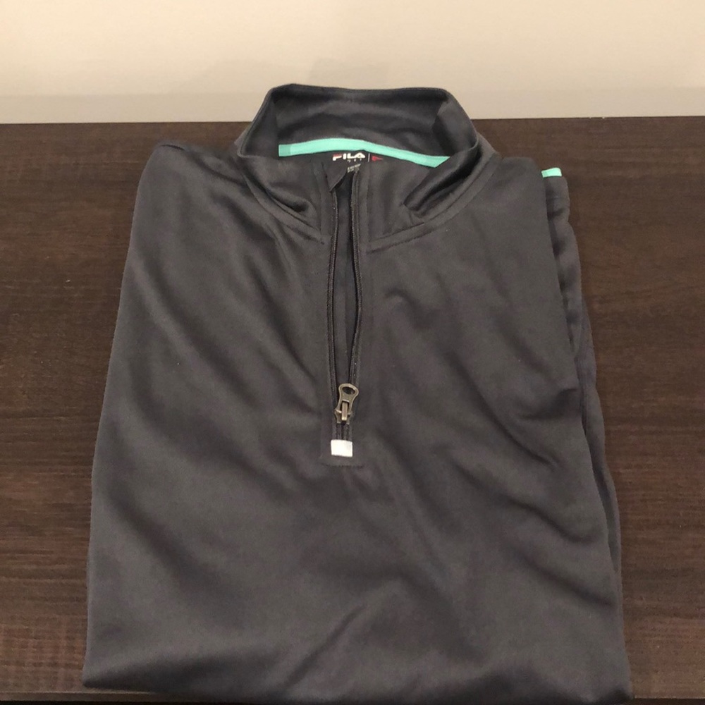 FILA sport quarter zip size M